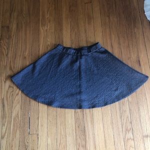Textured Circle Skirt